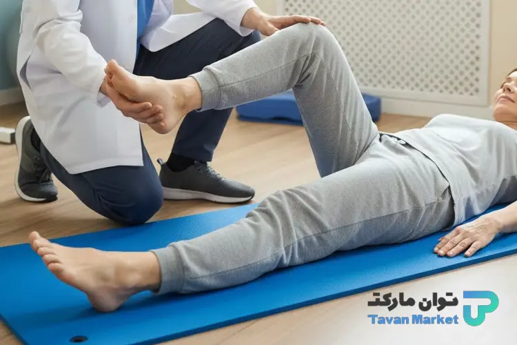 حرکات فیزیوتراپی آرتروز زانو